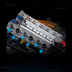 1:8 The Drift LaFerrari FXXK EVO | Pearl White Painting Custom Edition (4580pcs)