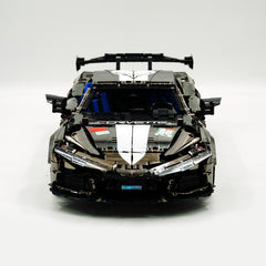 1: 8 Corvette C8 Supercar Building Sets, Mirror electroplating Customized Edition (3788 Pcs)