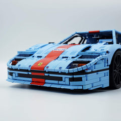 1:8 The Ultimate Ferrari F40 Supercar, Gulf Blue Custom Edition (4026 PCS)