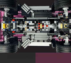 1:8 Pink Mercedes-Benz G800 4×4 Squared Brabus  (2687+PCS)