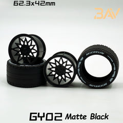 1:8 Supercar Custom Wheels (4-pack)