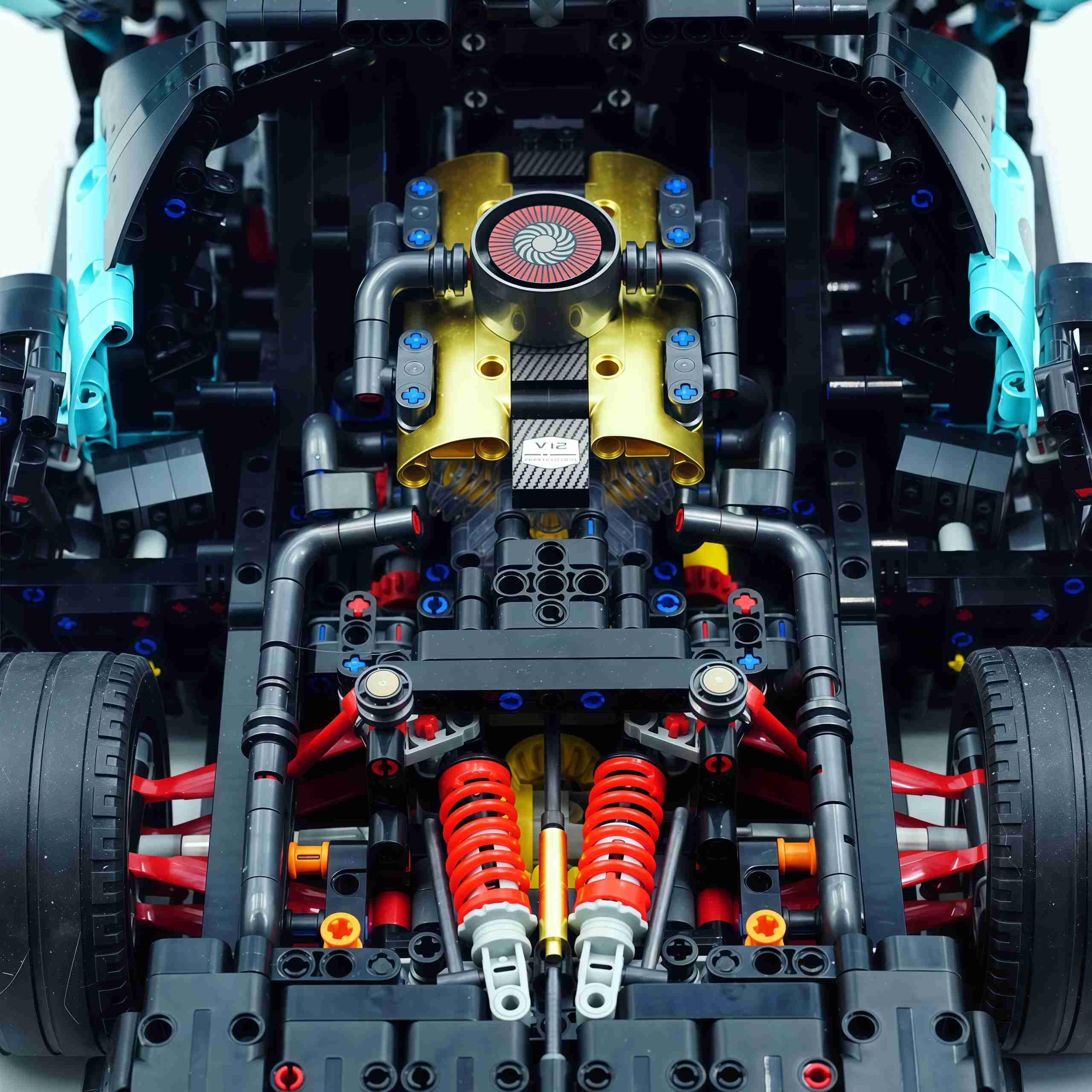 1: 8 The Ultimate Lamborghini Essenza SCV12, Pearlescent Tiffany Blue Limited Edition (4100+PCS)
