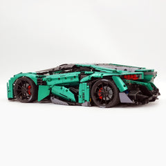 1:8 The Ultimate Ajlani Drakuma | Customized Barrel-Plated Emerald V8 Concept Hypercar (3920+ PCS)