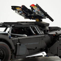 1: 8 Dark Armor Car Building Sets with Remote Control, Electric Lift Missile System, Electric Door (3927Pcs)