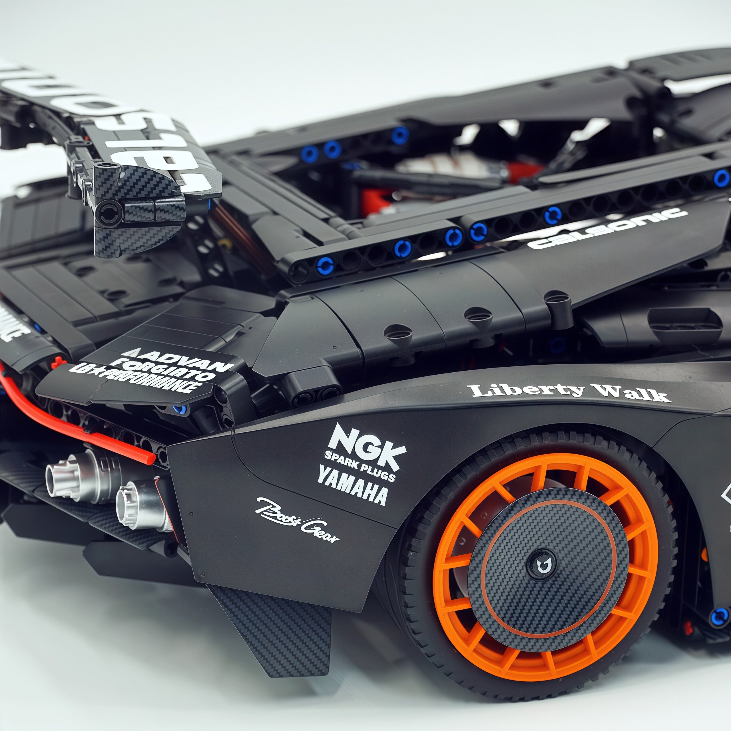 1:8 Lamborghini Countach Matte Black | 2025 Limited Edition (3883 PCS) - BAV BRICK