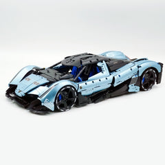 1:8 Devel sixteen V16 | Electroplating Tiffany Blue Custom Edition | Officially licensed (4016PCS)
