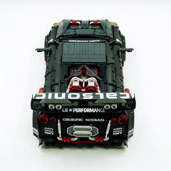 1:8 Nissan GT-R R35 Widebody Black Warrior Custom Edition |&nbsp; Black Beast | 3939+ PCS