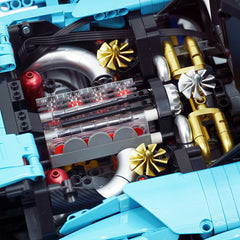 1:8 Lamborghini Temerario | Full-Function RC Hypercar | UV Sky Blue Custom Edition (3601 PCS)