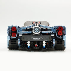 1:8 The Ultimate Pagani Utopia Supercar | Customized Electroplating Tiffany Blue V12 Italian Exotic (3314pcs)