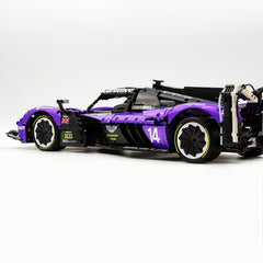 1: 8 Aston Martin Valkyrie Hypercar, Electroplated Purple Customized Version(3869 Pcs)