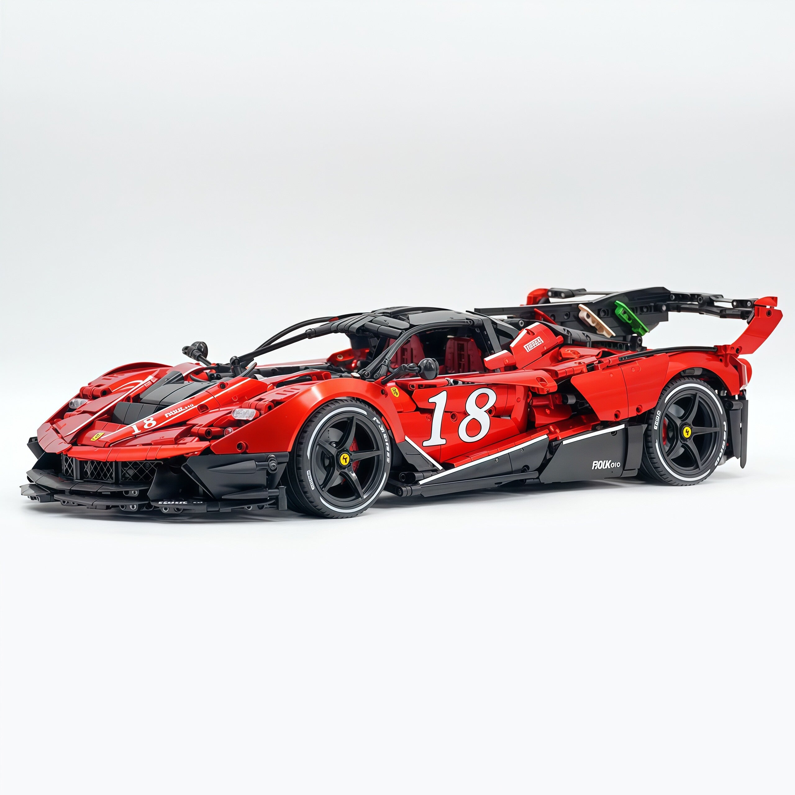 1:8 The Ultimate Italian Hybrid Hypercar EVO | Pearl Red Painting Italian Flagship (4058PCS) - BAV BRICK