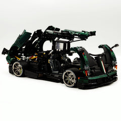 1: 8 Pagani Huayra BC Violet Paint finish Customized Ultimate Edition (4708 Pcs)