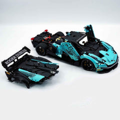 1: 8 The Ultimate Lamborghini Essenza SCV12, Pearlescent Tiffany Blue Limited Edition (4100+PCS)