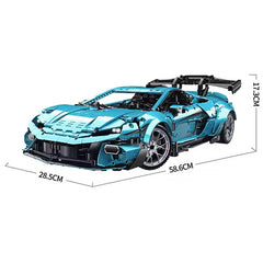 1:8 The Ultimate Lamborghini Huracán | Italian Bull Hybrid Supercar (3601pcs)