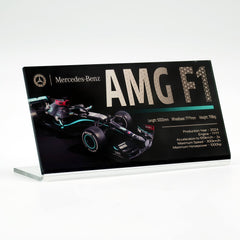 Suitable for Mercedes Koenigsegg Supercar Series Display Acrylic Nameplate