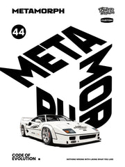 Ferrari F40 LBWK | White Edition | Container Display Case (394 PCS)