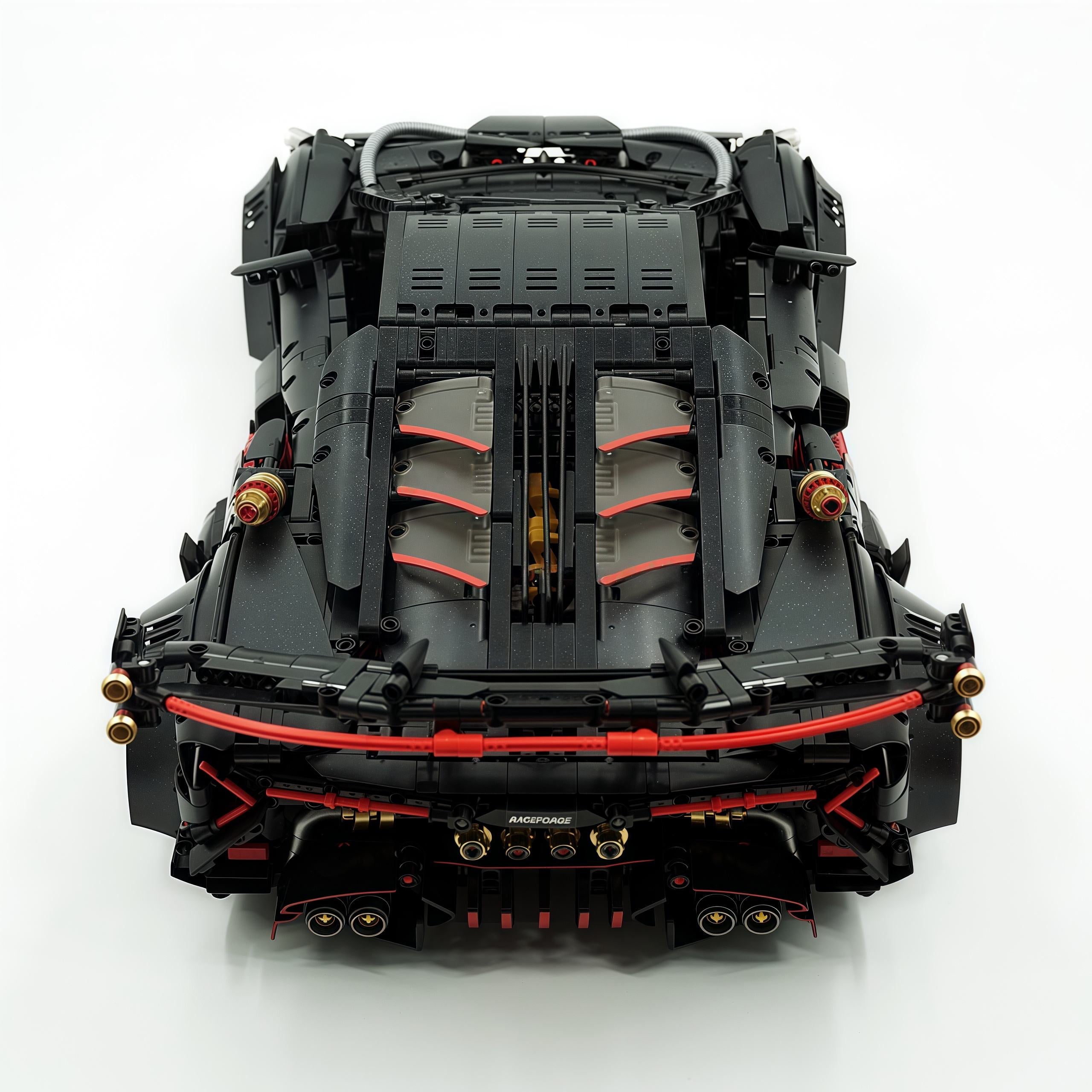 1:8 Lamborghini Veneno Limited Edition Obsidian V12 Supercar | 64cm | Remote Controlled | 3809 PCS