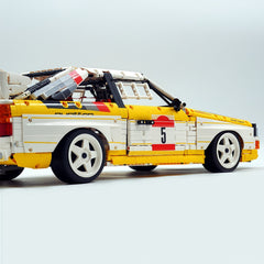 1: 8 Audi Rally Quattro S1 Group B 1984, Genuine Authorization (3887+Pcs)