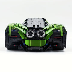 1:8 Devel sixteen V16 | Neon Green Custom Edition | Officially licensed (4016PCS)