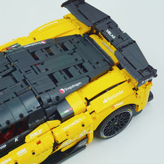 1:8 The Ultimate FERRARI F80 | Yellow Custom Edition | Remote Controlled V6 Prancing Horse Hypercar (3998pcs)