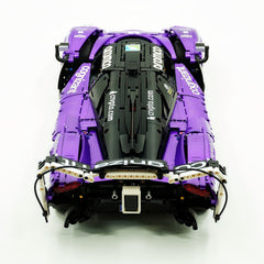 1: 8 Aston Martin Valkyrie Hypercar, Electroplated Purple Customized Version(3869 Pcs)