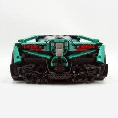1:8 The Ultimate Ajlani Drakuma | Customized Barrel-Plated Emerald V8 Concept Hypercar (3920+ PCS)