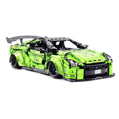 1: 8 NISSAN GTR R35, Customized Turquoise Electroplating Appearance (4098Pcs)