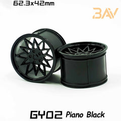 1:8 Supercar Custom Wheels (4-pack)