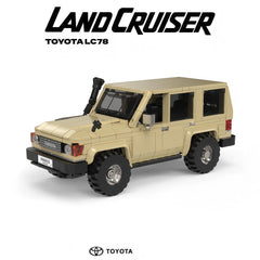 Toyota Land Cruiser | Officially Licensed Off-Road Legend | Container Display Case (536 PCS)