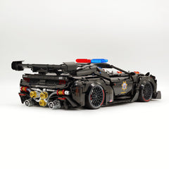 1:8 American Muscle Police Car Pearlescent Black Limited Edition | The Ultimate RC Collector’s Item (3975 PCS)