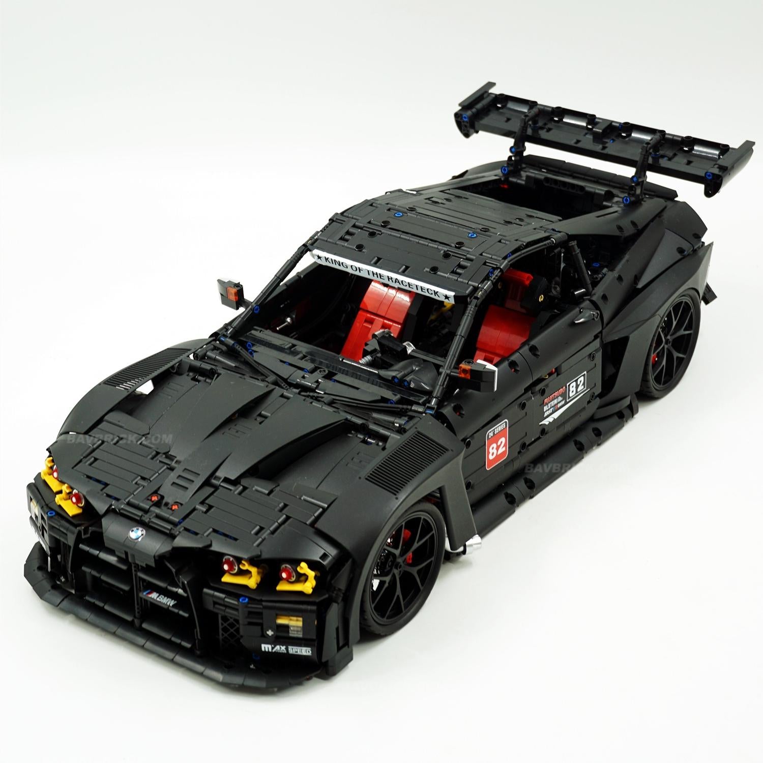 1: 8 BMW M4 GT3 Building Set, Fully Detailed Simulation, The Ultimate Collectible (4556Pcs)