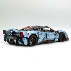 1:8 The Ultimate Pagani Utopia Supercar | Customized Electroplating Tiffany Blue V12 Italian Exotic (3314pcs)