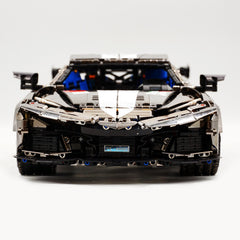 1: 8 Corvette C8 Supercar Building Sets, Mirror electroplating Customized Edition (3788 Pcs)