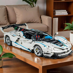1:8 The Drift LaFerrari FXXK EVO | Pearl White Painting Custom Edition (4580pcs)