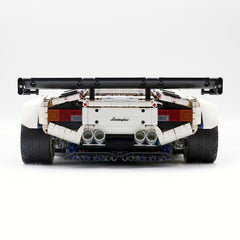 1:8 Widebody Classic Lamborghini Countache 5000 – Pearlescent White Edition (4301 PCS) - BAV BRICK