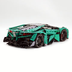1:8 The Ultimate Ajlani Drakuma | Customized Barrel-Plated Emerald V8 Concept Hypercar (3920+ PCS)