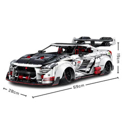 1:8 Nissan GT-R R35 Widebody Edition | Electroplated Beast | 3939+ PCS