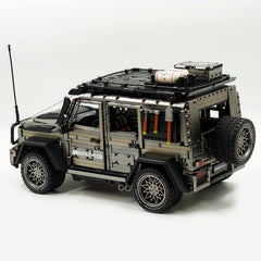1: 8 Mercedes Benz G 500, Ultimate Maneuver Control Off-Road | Electroplating Gun Gray Custom Edition(3914 Pcs)