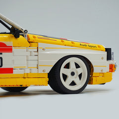 1: 8 Audi Rally Quattro S1 Group B 1984, Genuine Authorization (3887+Pcs)