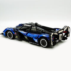 1: 8 Aston Martin Valkyrie Hypercar, Electroplated Dark Blue Customized Version(3869 Pcs)
