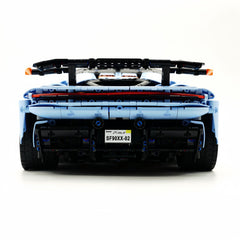 1:8 Ferrari SF90XX White Goddess, The Ultimate Supercar, More Than 12 Features Restored(4100 Pcs)