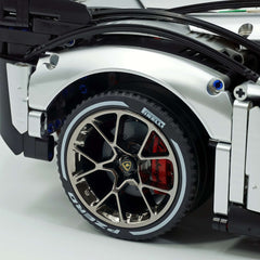 1: 8 Lamborghini Sian Matte Silver Special Edition (3696 PCS)