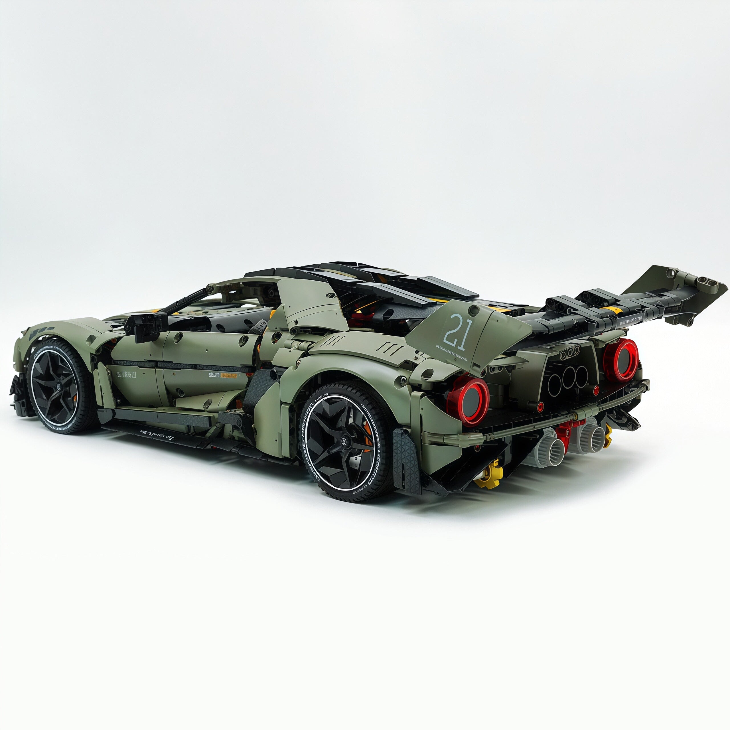 1:8 RC Ultimate Ford GT Mansory | The Dominant American Road King (3400+ pcs) - BAV BRICK