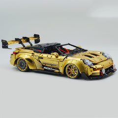 1:8 Porsche GT3 RS Gold Concept | Dual mode switching | 3824+PCS