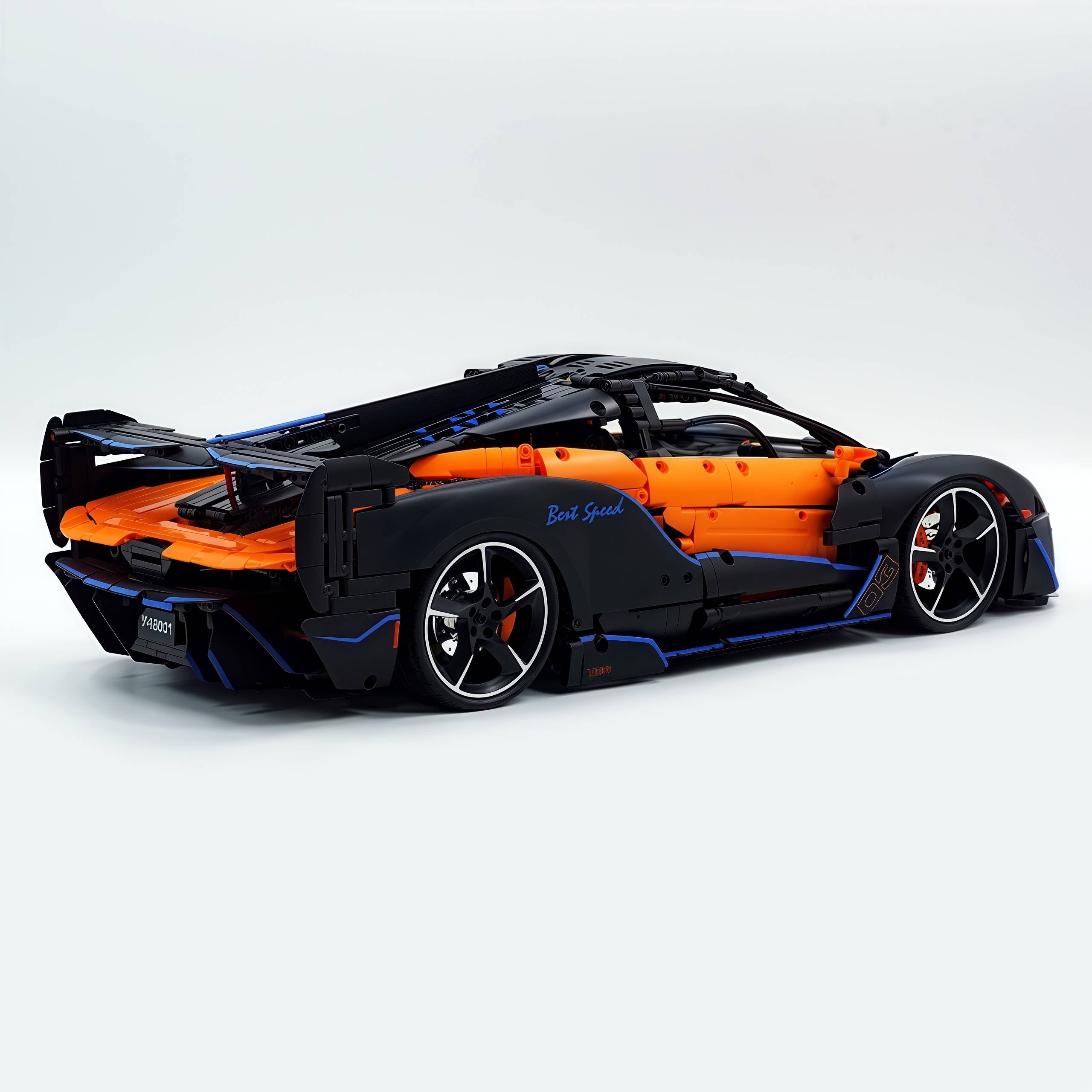 1: 8 Mclaren Sabre Supercar, Aerodynamic Brilliance (3862 PCS)