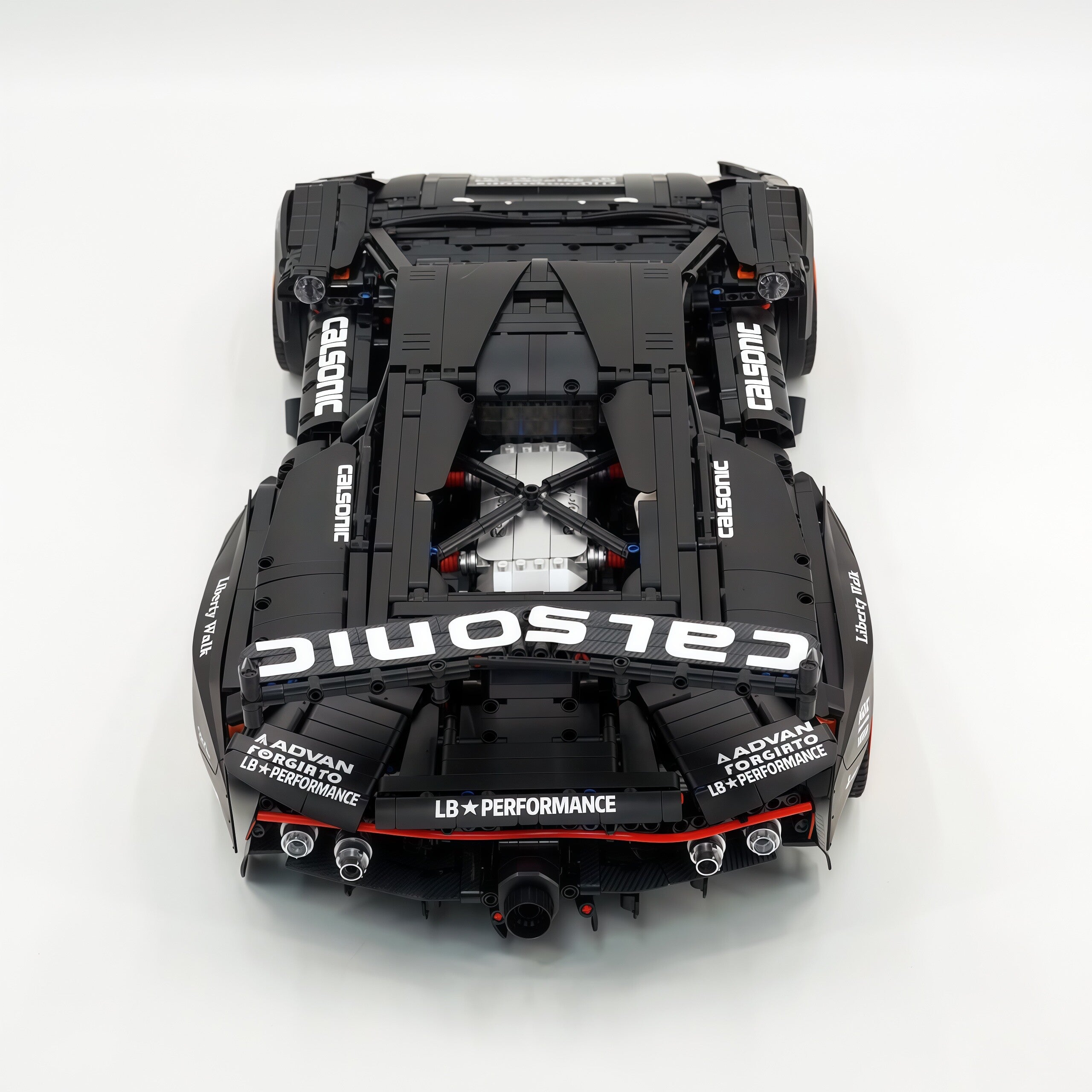 1:8 Lamborghini Countach Matte Black | 2025 Limited Edition (3883 PCS) - BAV BRICK