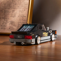 Futuristic Chariot | Back to Future Black Edition | Container Display Case (627 PCS)