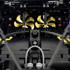 1: 8 Pagani Huayra BC Violet Paint finish Customized Ultimate Edition (4708 Pcs)