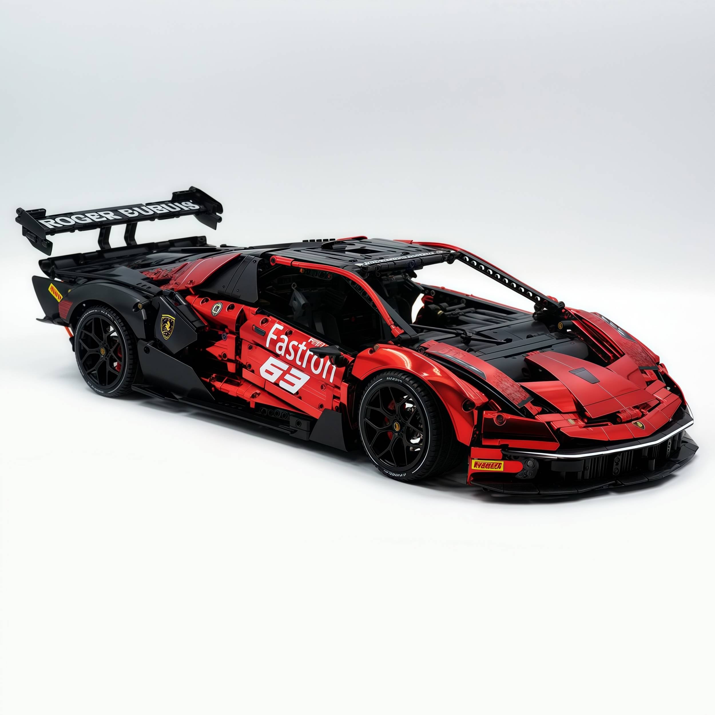 1: 8 The Ultimate Lamborghini Essenza SCV12, Mirror Red Plated Limited Edition (4100+PCS)