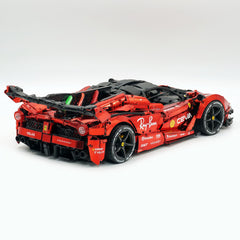 1:8 The Ultimate Italian Hybrid Hypercar EVO | Mirror Blood Red Paint Custom Edition (4058PCS)